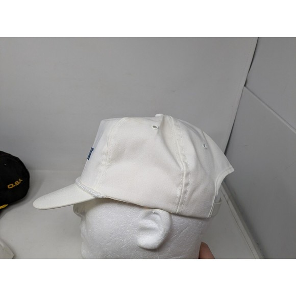 Vintage AT&T Lightguide Fiber Optic Top Gun Employee Baseball Cap Hat Lot - Picture 16 of 16